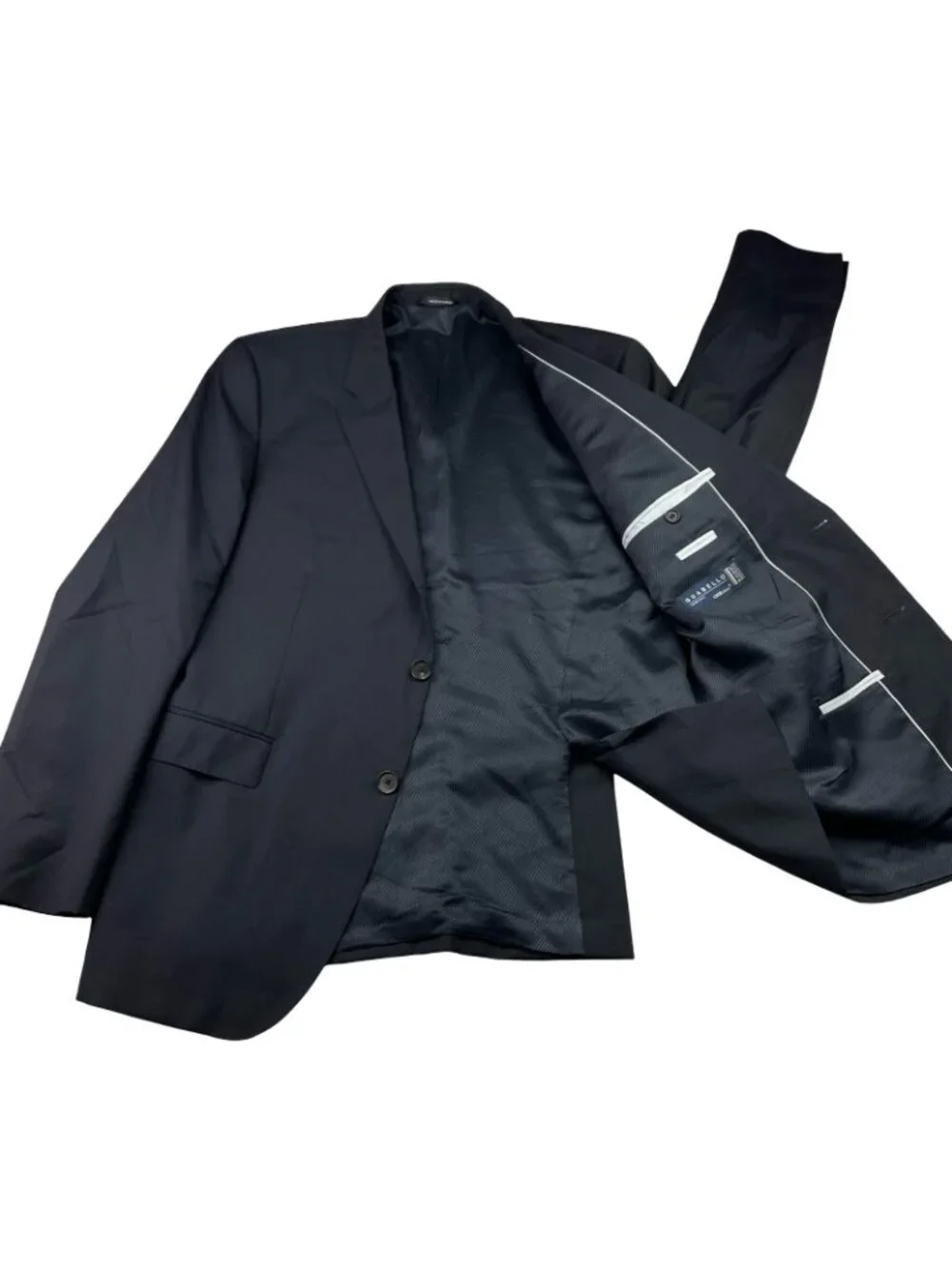 Hugo Boss Men's The James3/Sharp5 100% Wool 2-Button Blazer Navy • 44R-US | 54EU